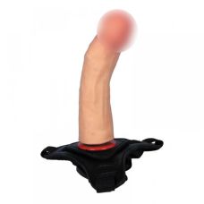 Ремінний страпон реалістичний з вібрацією та пультом ДУ loveclonex Atena