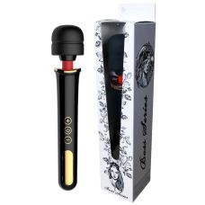 Вибромассажер пульсатор универсальный в форме микрофона черного цвета BOSS of TOYS Massager Super Powerful