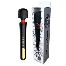 Вибромассажер-микрофон черного цвета Boss series Massager Super Powerful 