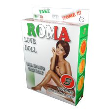 Надувная секс-кукла светлокожая шатенка Love Dols Roma