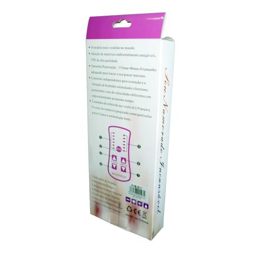 Вібратор кролик з ротацією зворотно-поступальним рухом фіолетовий Boss Series Вібратор кролик з ротацією зворотно-поступальним рухом фіолетовий Boss Series