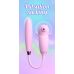 Двойной вибратор Пульсатор с подогревом и вакуумной стимуляцией клитора розового цвета Boss series Viola
