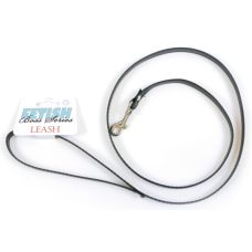 Поводок БДСМ из искусственной кожи черного цвета длина Fetish Boss Series 