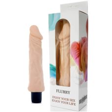 Реалистичный вибратор телесного цвета из киберкожи BOSS Cyberskin - FLURRY