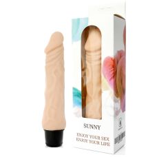 Вибратор реалистичный телесного цвета из киберкожи BOSS Cyberskin - SUNNY