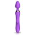 Вібромасажер Ванд пульсатор з відростком для клітора фіолетового кольору BOSS of TOYS Magic Wand Вібромасажер Ванд пульсатор з відростком для клітора фіолетового кольору BOSS of TOYS Magic Wand