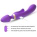 Вібромасажер Ванд пульсатор з відростком для клітора фіолетового кольору BOSS of TOYS Magic Wand Вібромасажер Ванд пульсатор з відростком для клітора фіолетового кольору BOSS of TOYS Magic Wand
