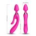 Вібромасажер Ванд пульсатор з відростком для клітора рожевого кольору BOSS of TOYS Magic Wand