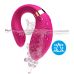 Вібромасажер для пар з пультом ДК рожевого кольору BOSS of TOYS Boss Series Couple Vibrator Вібромасажер для пар з пультом ДК рожевого кольору BOSS of TOYS Boss Series Couple Vibrator