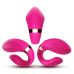 Вібромасажер для пар з пультом ДК рожевого кольору BOSS of TOYS Boss Series Couple Vibrator Вібромасажер для пар з пультом ДК рожевого кольору BOSS of TOYS Boss Series Couple Vibrator