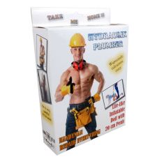 Надувна лялька з надрукованим обличчям та членом тілесного кольору Boss of toys Boss Series Plumber