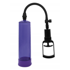 Вакуумный насос на пенис Power pump MAX BOSS фиолетовый