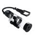 Вакуумная помпа для увеличения члена с вибрацией Powerpump MASTER Vibrating Black&Clear