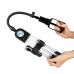 Вакуумная помпа для увеличения члена с вибрацией Powerpump MASTER Vibrating Black&Clear