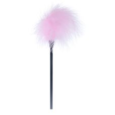 Щекоталка с розовыми перышками для постельных шалостей Boss Feather Tickler Pink