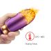 Виброяйцо с подогревом и пультом ДУ силиконовый фиолетовый Vibrating Love EGG USB