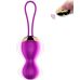 Вагінальні кульки з вібрацією і з пультом дистанційного керування FOX Vibrating Silicone Kegel balls USB