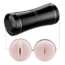 Мастурбатор подвійний ротик і Вагіна FOX Masturbation Cup Double Ends