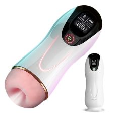 Автоматичний інтерактивний мастурбатор анус з вібрацією тілесного кольору Boss of toys Fox Vibration modes Interactive function