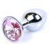 Анальная пробка S серебристого цвета с кристаллом BOSS of TOYS Jewellery PLUG Анальная пробка S серебристого цвета с кристаллом BOSS of TOYS Jewellery PLUG