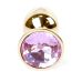 Анальная пробка с кристаллом сиреневого цвета BOSS of TOYS Jewellery plug Анальная пробка с кристаллом сиреневого цвета BOSS of TOYS Jewellery plug