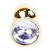 Анальная пробка с кристаллом серебристого цвета BOSS of TOYS Jewellery plug
 Анальная пробка с кристаллом серебристого цвета BOSS of TOYS Jewellery plug