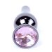 Анальная пробка с кристаллом розового цвета BOSS of TOYS Jewellery BUTT PLUG Анальная пробка с кристаллом розового цвета BOSS of TOYS Jewellery BUTT PLUG