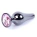 Анальная пробка с кристаллом розового цвета BOSS of TOYS Jewellery BUTT PLUG Анальная пробка с кристаллом розового цвета BOSS of TOYS Jewellery BUTT PLUG