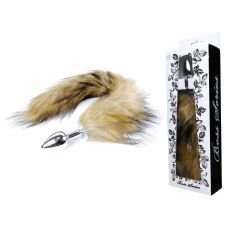 Анальная пробка ( размер S ) с хвостом Boss Series - Fox TAIL Brown XL, BS6400098