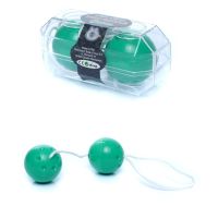 Вагинальные шарики для тренировки и укрепления женских мышц зелёные