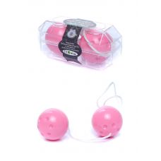 Вагинальные шарики розовые Duo balls Light