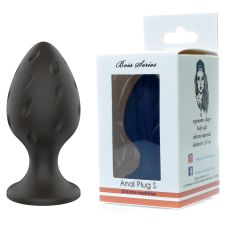 Анальна пробка чорного кольору розмір S BOSS of TOYS Boss Series