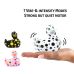 Уточка вибратор клиторальный белая в черную точку Big Teaze Toys I Rub My Duckie 