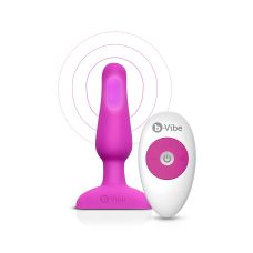 Анальна пробка з вібрацією b-Vibe для еротичних ігор рожева