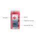Вибратор с клиторальным отростком розовый Lybaile Cute baby vibrator  Вибратор с клиторальным отростком розовый Lybaile Cute baby vibrator