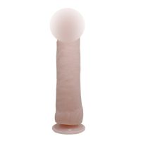 Фалоімітатор на присоску реалістик тілесний BIG Penis BW-007012C