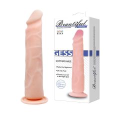 Фалоімітатор 24/4, 2 см реалістичний тілесного кольору Baile Beautiful Burgess