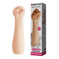 Кулак для фистинга бежевый  Lybaile Big Fist 14 Long Realistic