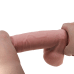 Фалоімітатор реалістичний на присосці з ефектом ковзної шкіри тілесного кольору LyBaile Sliding Skin