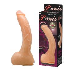 Фалоімітатор реалістичний на присоску з вигином Lybaile Penis