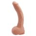 Фаллоимитатор 26/5 см на присоске изогнутый с мошонкой реалистичный бежевый Baile Beautiful JACK 10,2 Фаллоимитатор 26/5 см на присоске изогнутый с мошонкой реалистичный бежевый Baile Beautiful JACK 10,2