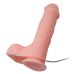 Вібратор реалістичний на присосці тілесного кольору з пультом дистанційного керування LYBAILE BAILE Barbara 