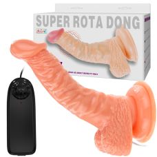 Вібратор реалістик на присоску з пультом Lybaile Super rota dong