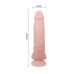 Суперреалистичный фаллоимитатор на присоске телесного цвета "SUPER DILDO 8.2"