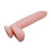Суперреалистичный фаллоимитатор на присоске телесного цвета "SUPER DILDO 8.2"