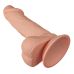 Фаллоимитатор с мошонкой реалистичный на присоске телесного цвета Lybaile Baile Zebulon