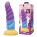 Фаллоимитатор силиконовый на присоске разноцветный Baile Power Monsters Unicorn