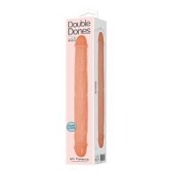 Фаллоимитатор двусторонний реалистичный бежевый Baile Double Dones