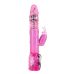 Вібратор з відростком для клітора з функцією ротації та зворотно поступальним рухом рожевого кольору LYBAILE baile flirt powerful