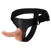 Страпон реалистичный ременной для женщин телесного цвета LYBAILE Ultra passionate Harness
